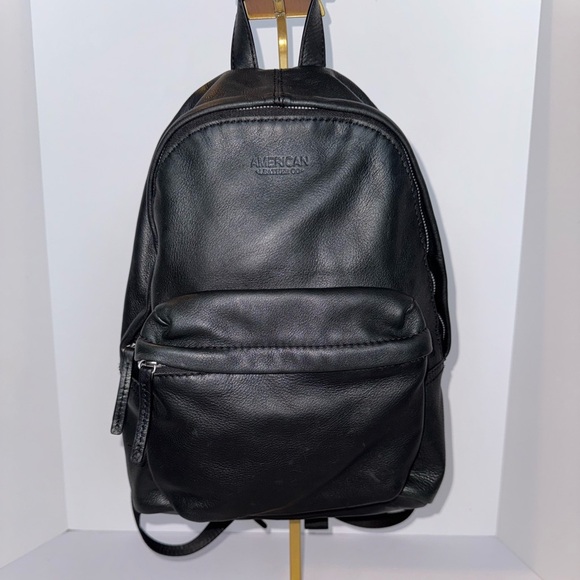 American Leather Black Backpack - Picture 1 of 11